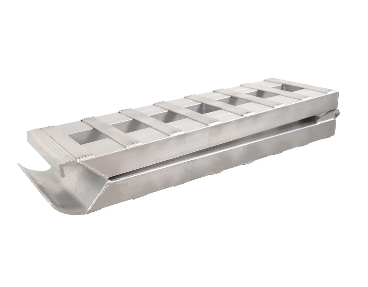 GEN-Y Hitch GH-102595 Heavy Duty Foldable Aluminum Loading Ramps for Motorcycle, Dirt Bike, Golf Cart, UTV, ATV - 8FT Length, Folds to 4FT - 6,000 LB Max Load per Pair