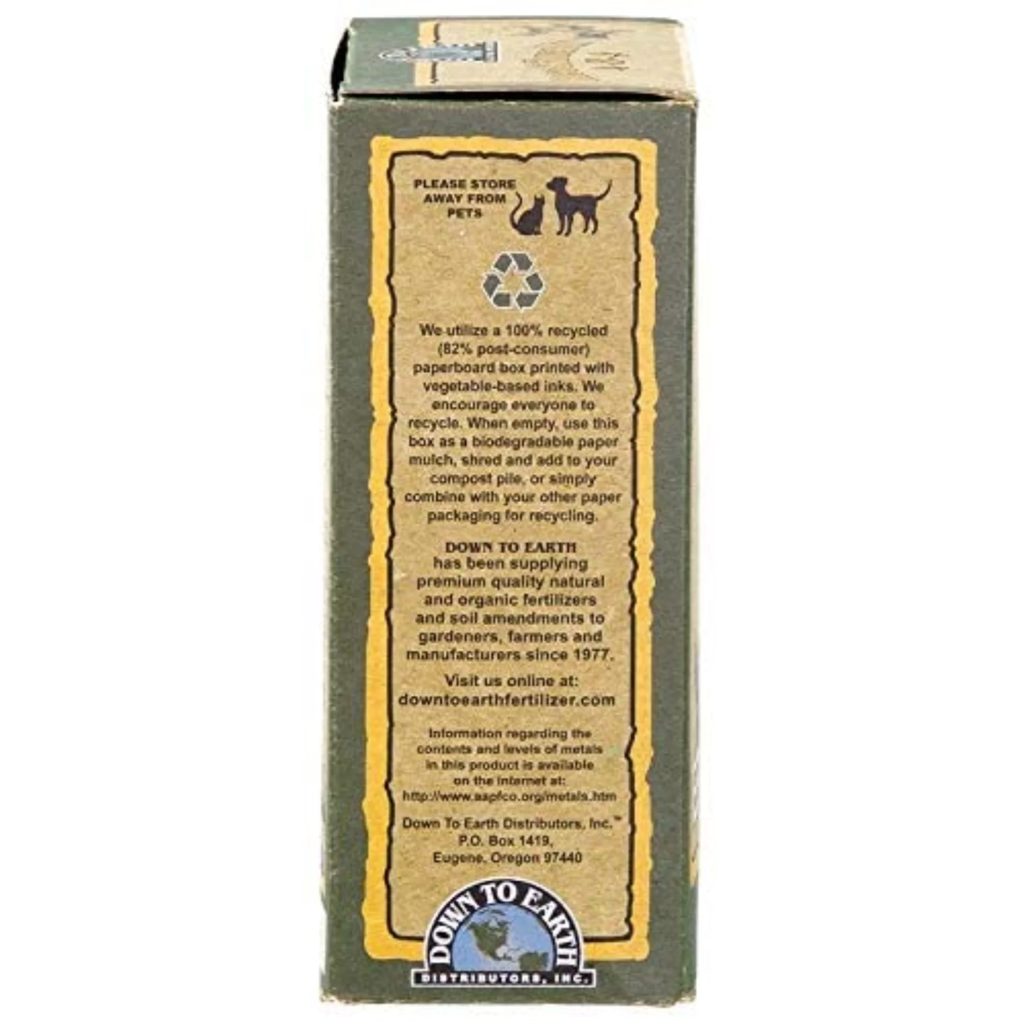 Down To Earth Rose & Flower Mix All Natural Fertilizer 4-8-4 1lb