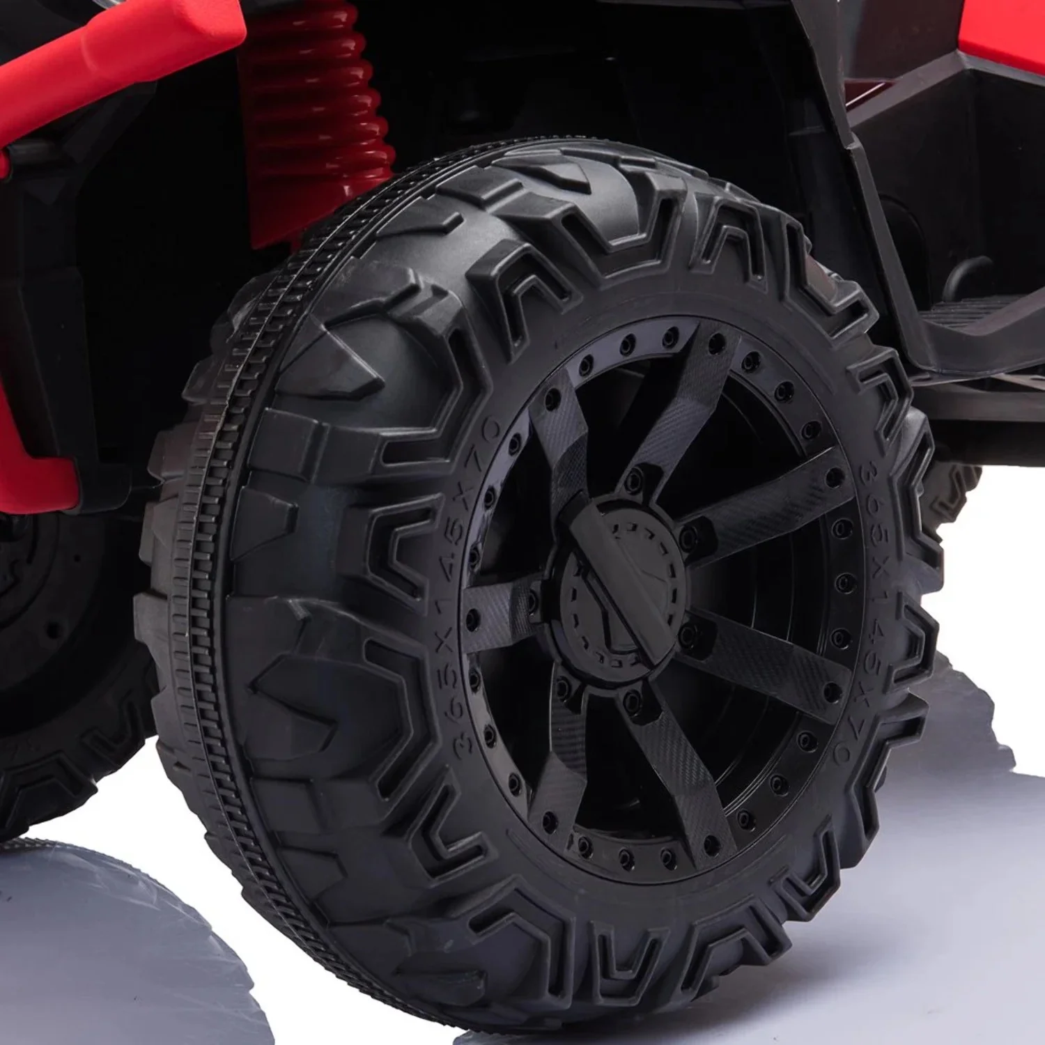 Joyracer 24V Kids Electric ATV 2 Seater - Rose Pink