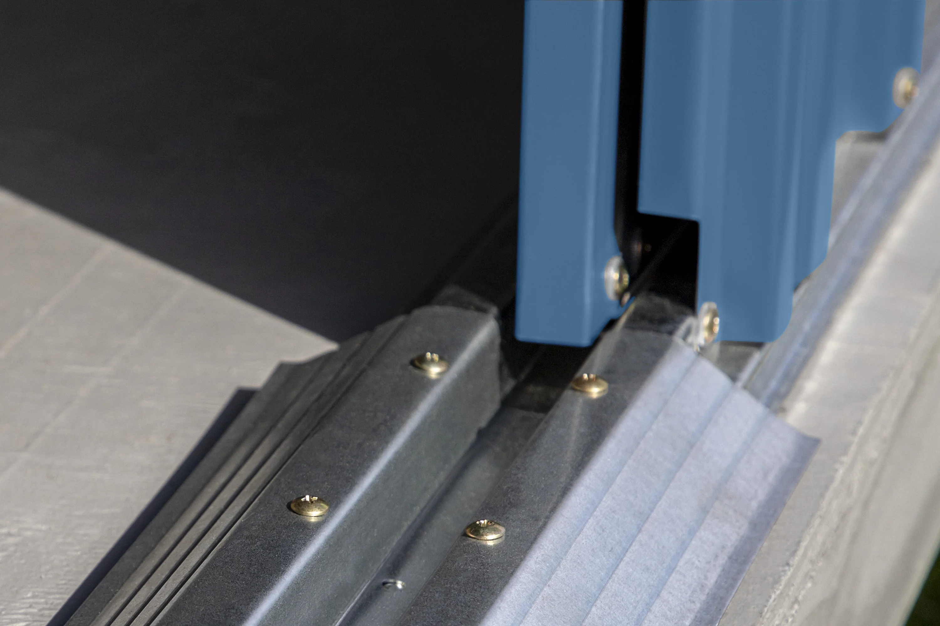 Arrow Classic Metal Shed, 14 x 17, Blue Grey