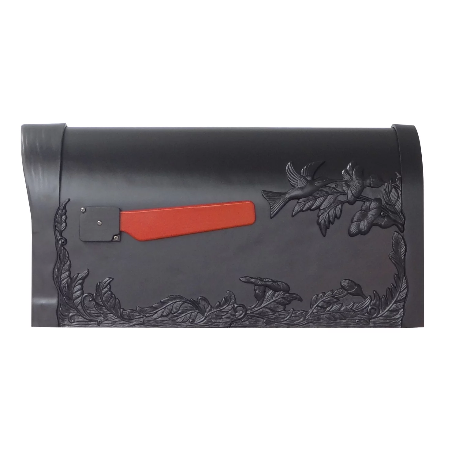 Special Lite Products Hummingbird Curbside Mailbox with Locking Insert and Bradford Mailbox Post