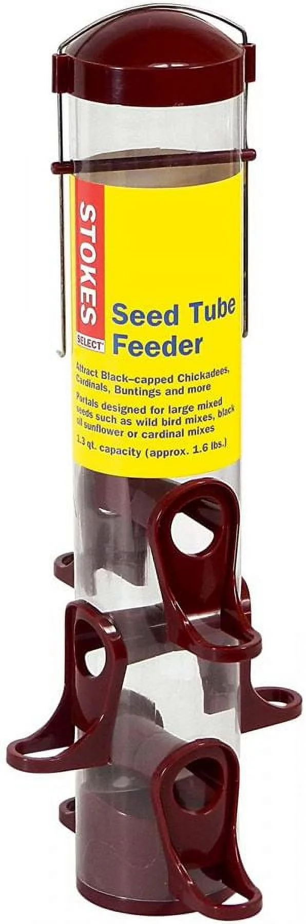 More Birds Seed Tube Songbird Feeder 15