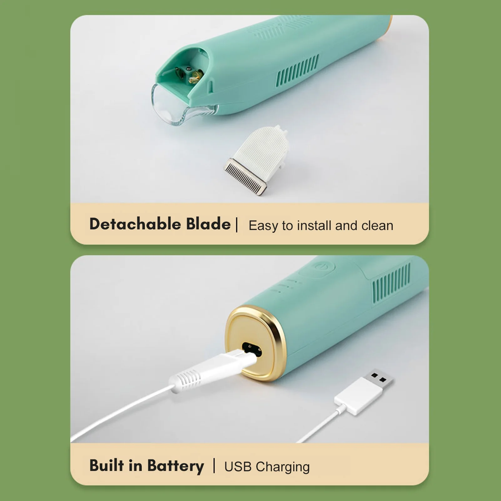 Hair clippers,Hair Hair Huiop And Hair Kids And Children Low Built-in Battery With Battery With 2 Clippers Low Noise Ipx7 Baby Hair With 2 Combs H H Kids Baby H H