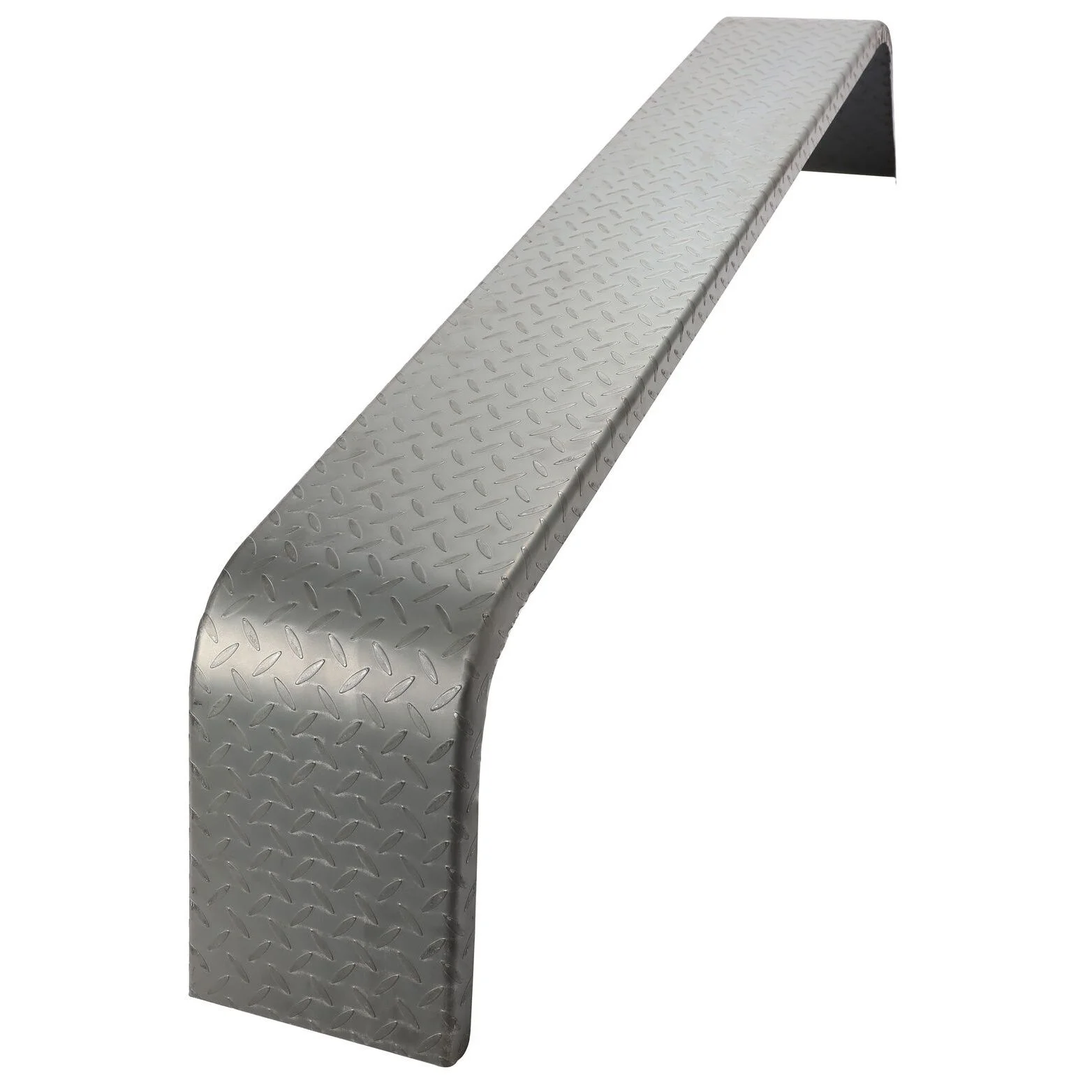 Teledu (2)- Steel Diamond Tread Plate Tandem Axle Trailer Fenders 10-1/4