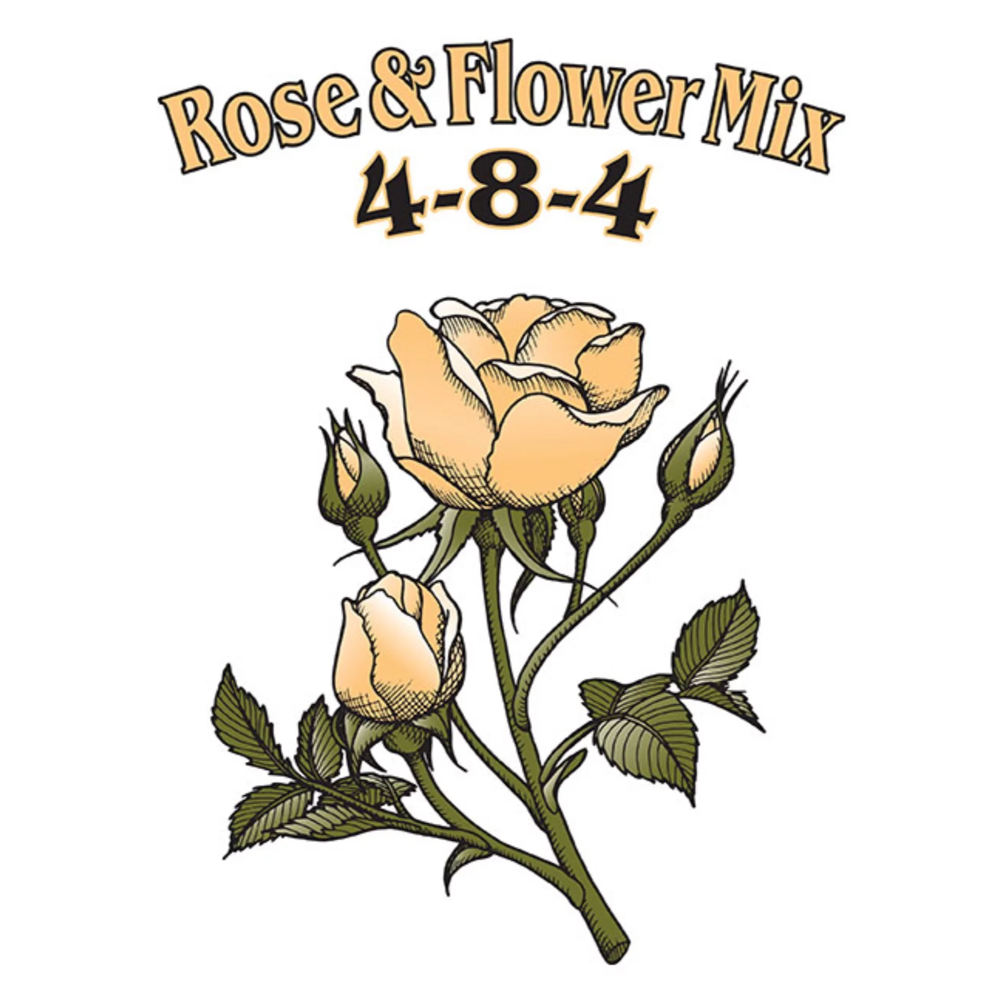 Down To Earth Rose & Flower Mix All Natural Fertilizer 4-8-4 1lb