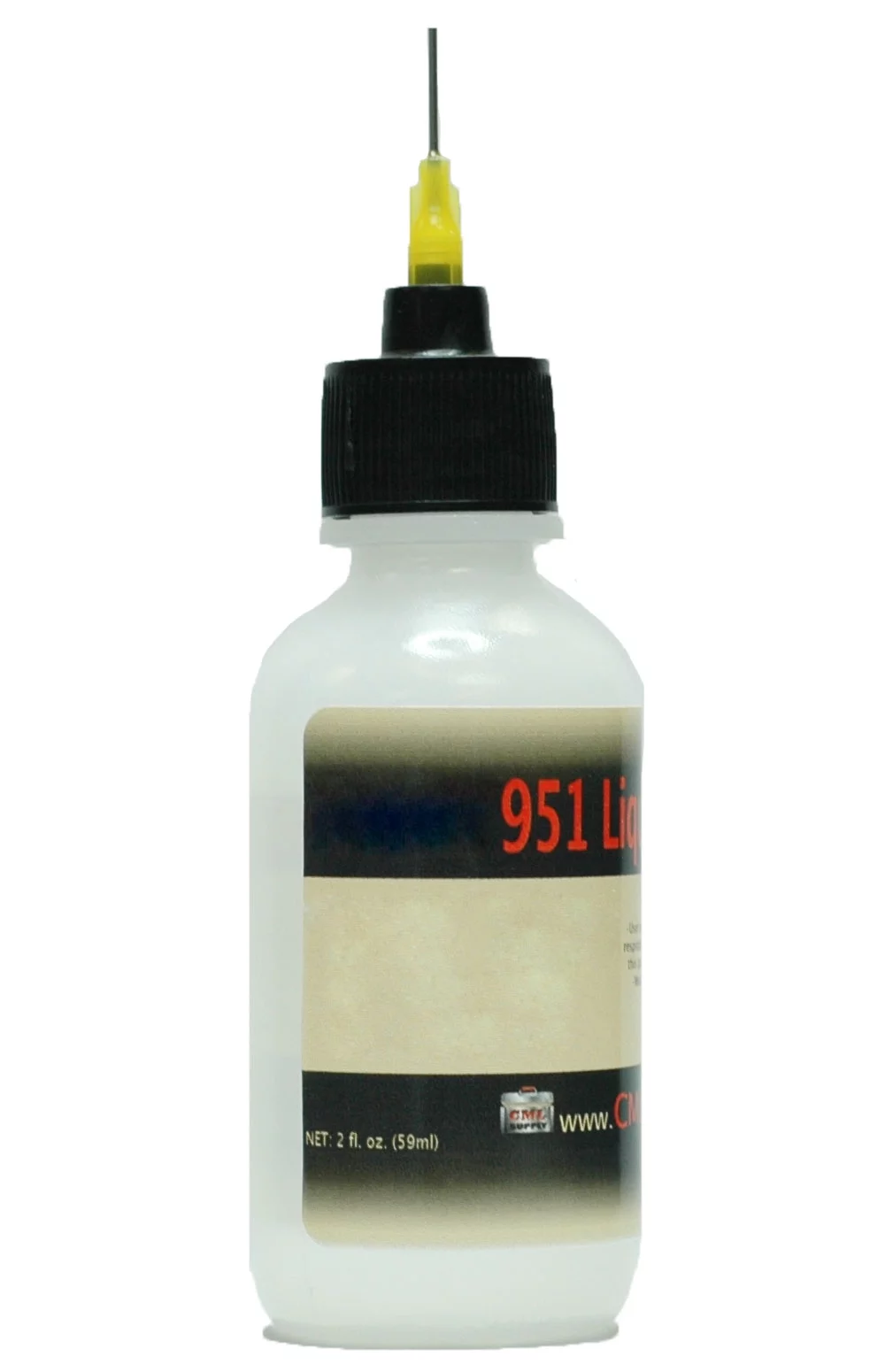 Kester 951 Liquid Soldering Flux, No-Clean, 2oz Bottle