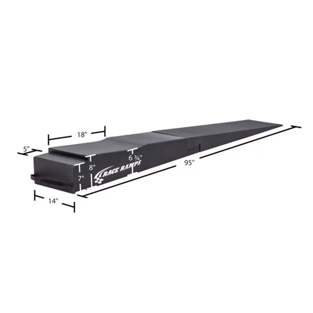 RACE RAMPS (RR-TR-9-FLP) Trailer Ramps 95in Pair
