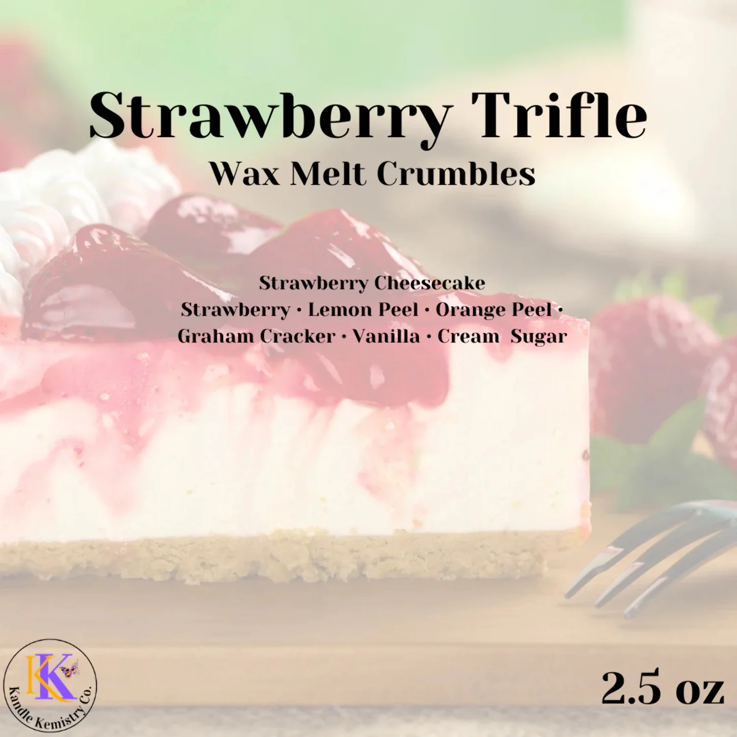 Strawberry Trifle Wax Melt Crumbles