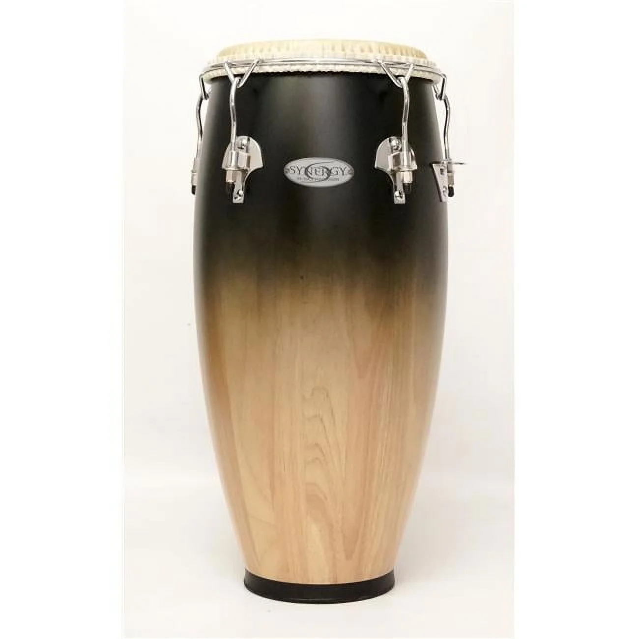 Toca 23512-CF Synergy Deluxe 12 in. Tumba with Basket Stand, Coffee Fade Matte Finish