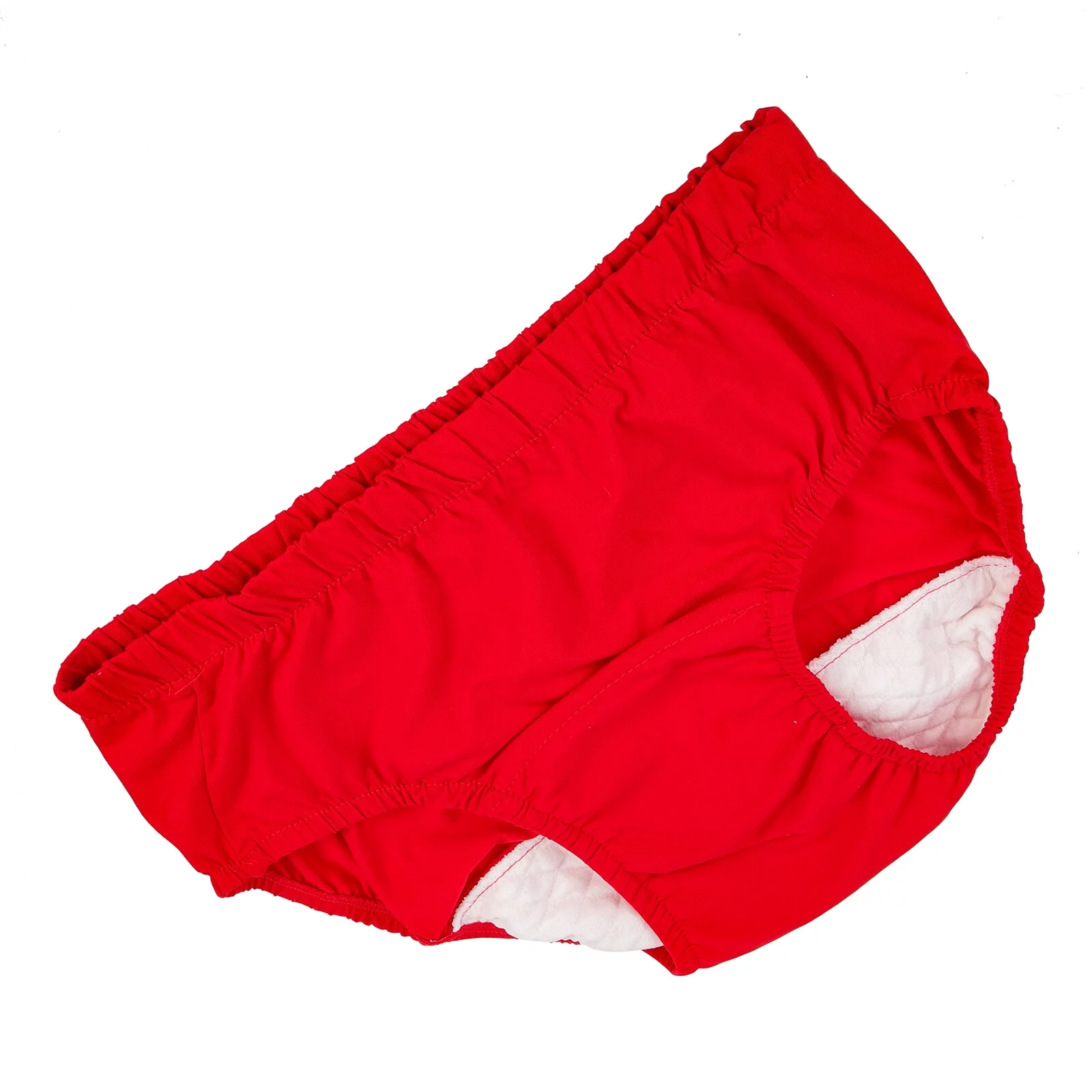 Red Cotton Adult Diaper Incontinence Underwear Elderly Aldult Comfortable Travel Man