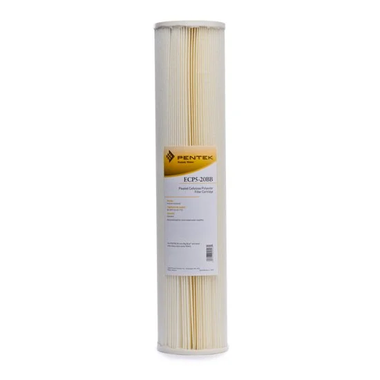 Package Of 2 Pentek ECP5-20BB Pleated Sediment Water Filters 20