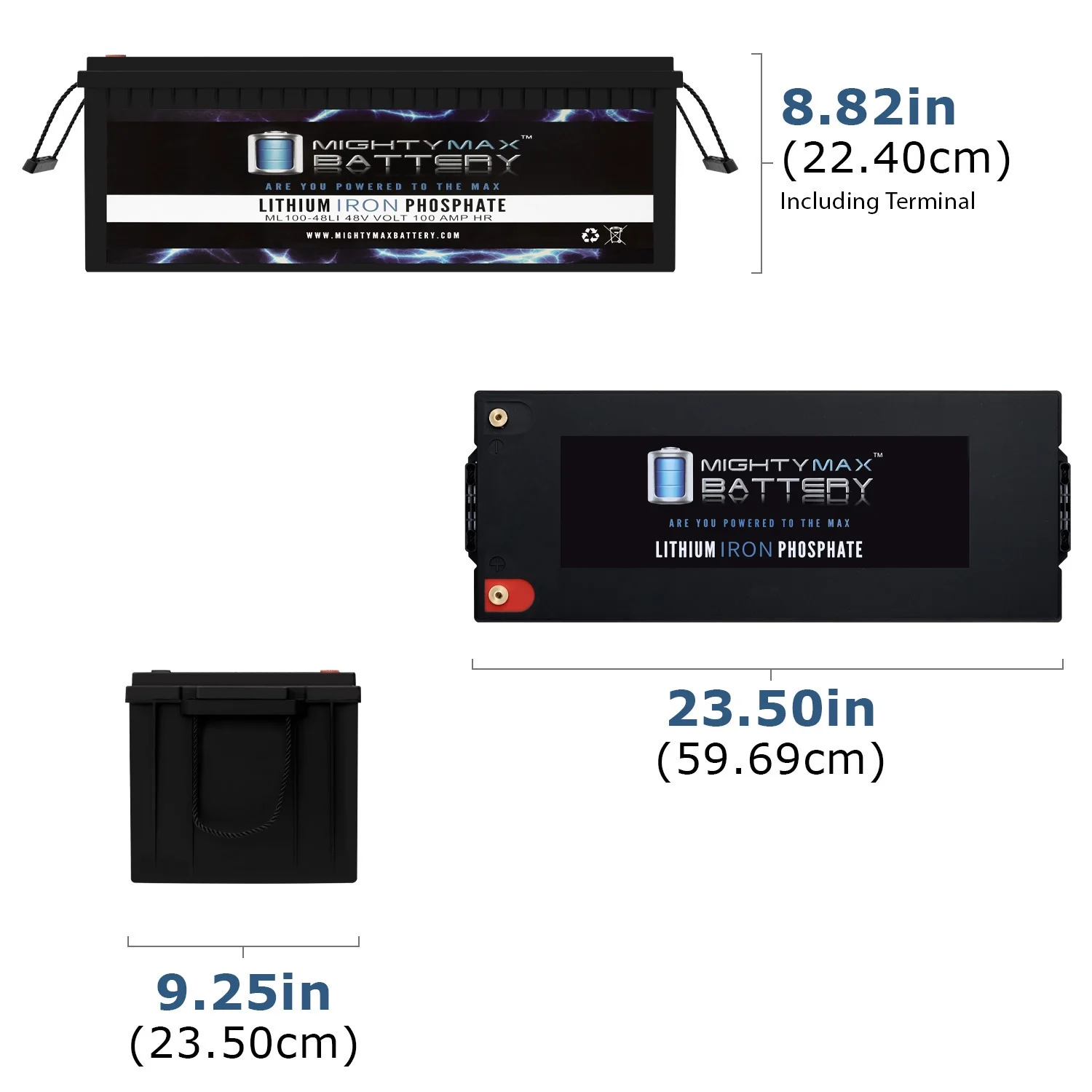 48V 100Ah Lithium Replacement Battery Compatible with Golf Cart EV RV Solar Energy Storage Battery