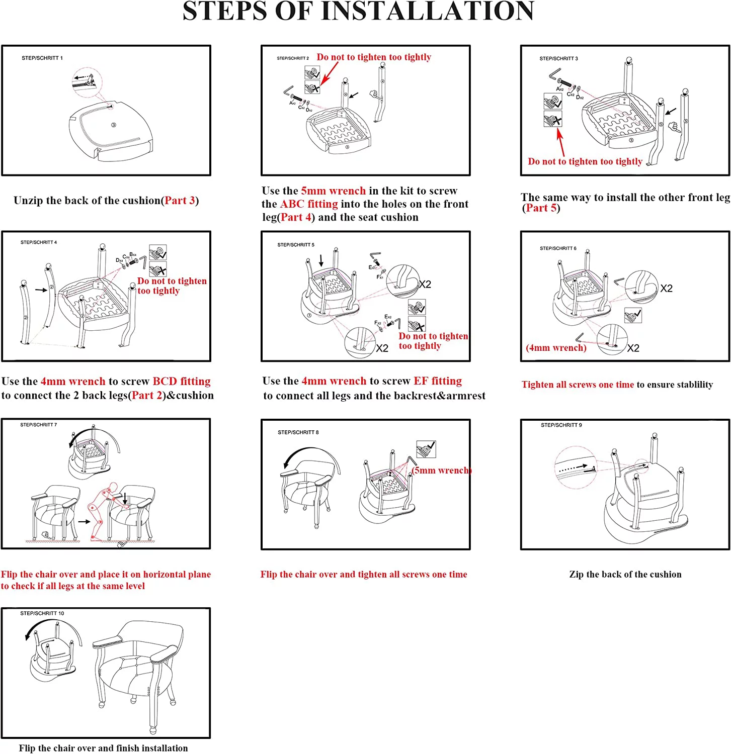 Big Dining Roller Chair with Arms, Solid Wood Office Table Side Chairs with Wheels, Boss Captains Rolling Chair, 26“Dx25.2 Wx31.5“H, Espresso&Grey Fabric, 318GY