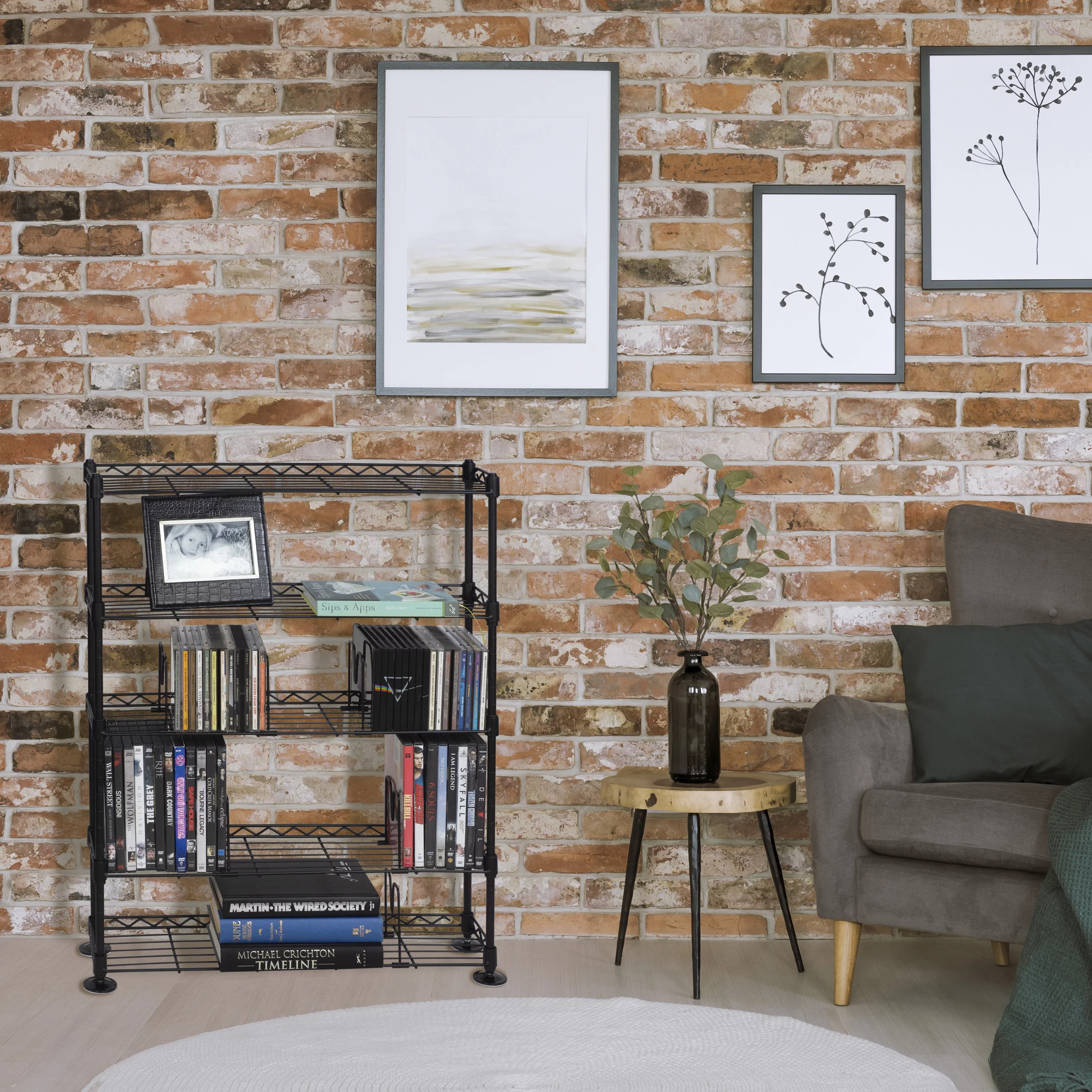 Atlantic Maxsteel Multimedia Rack 25.13x7.25x30.25