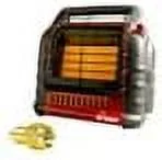 Portable Big Propane Heater With Propane Refill Adapter Bundle (2 Items)