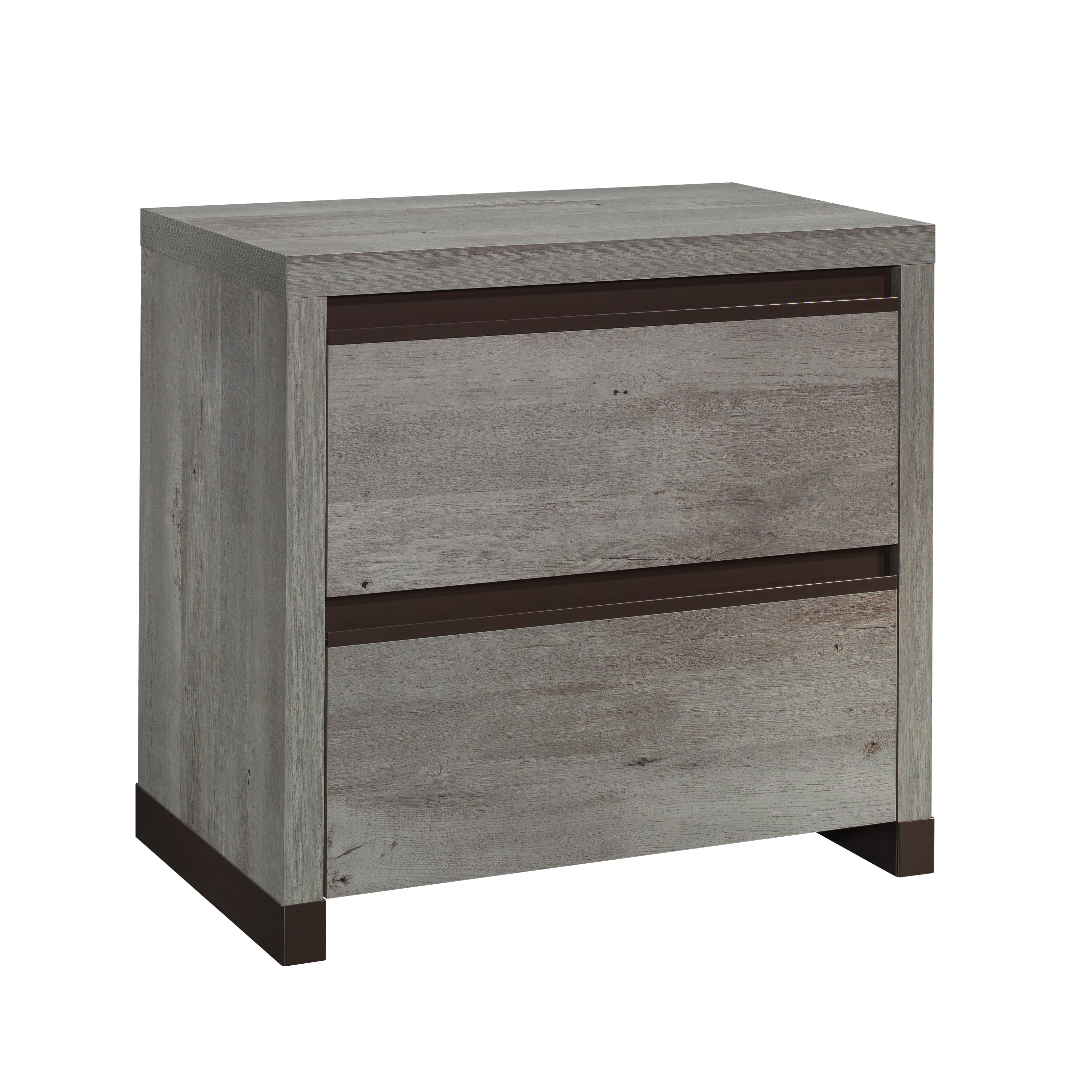 Sauder Manhattan Gate Engineered Wood Lateral File in Mystic Oak