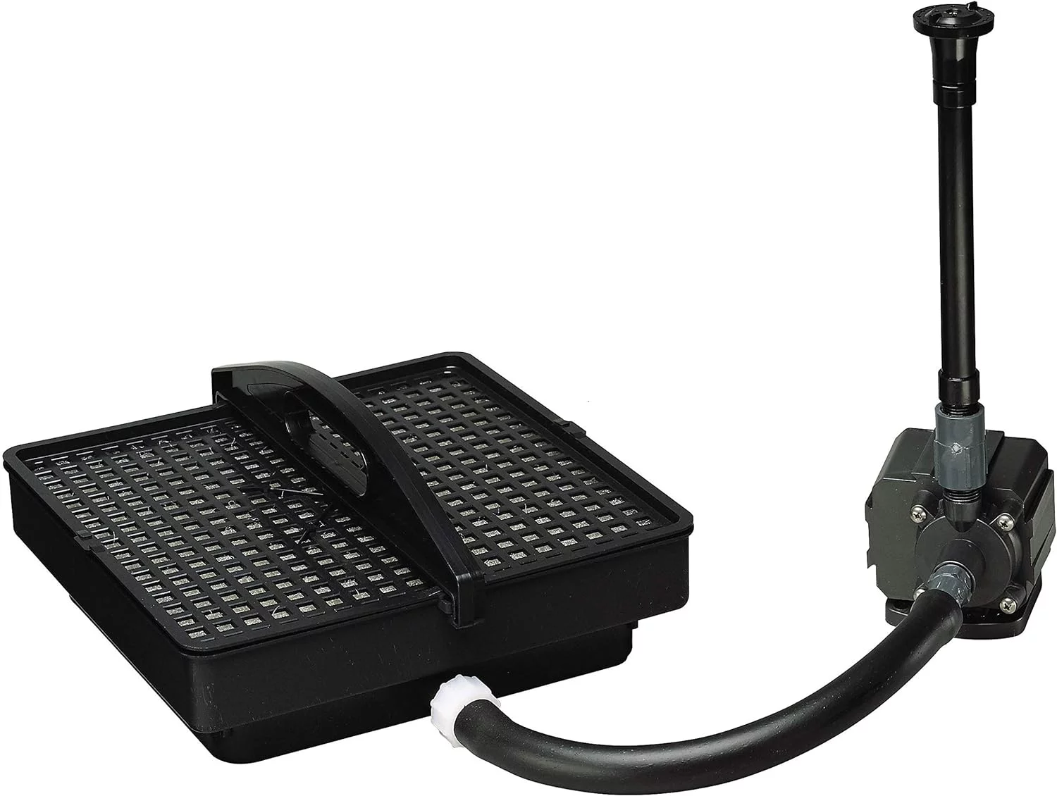 Pondmaster Garden Pond Filter And Pump Kit PMK 1250 Black 02212