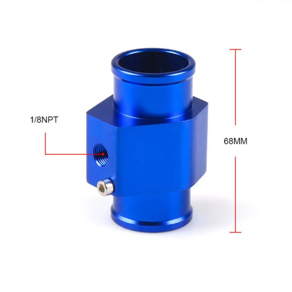 40mm Car Water Temp Temperature Joint Pipe Sensor Gauge Radiator Hose Adapter