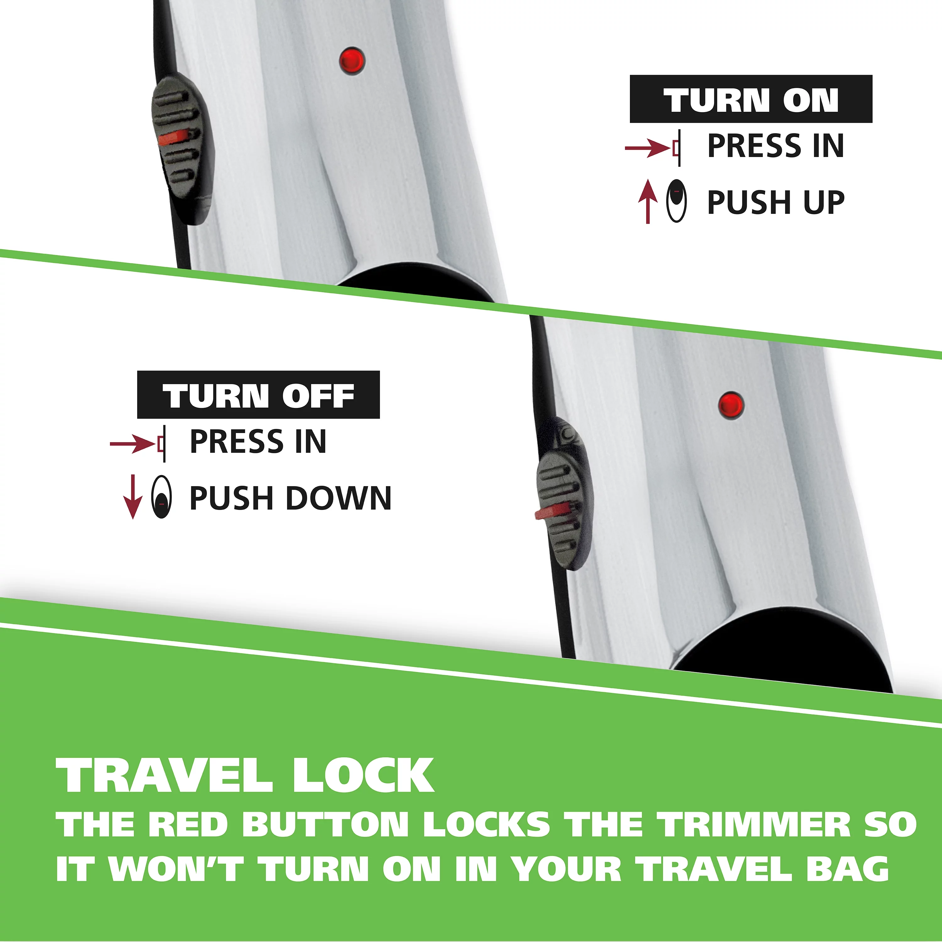 Wahl Beard Cord/Cordless Rechargeable Trimmer, Model 9918-1601