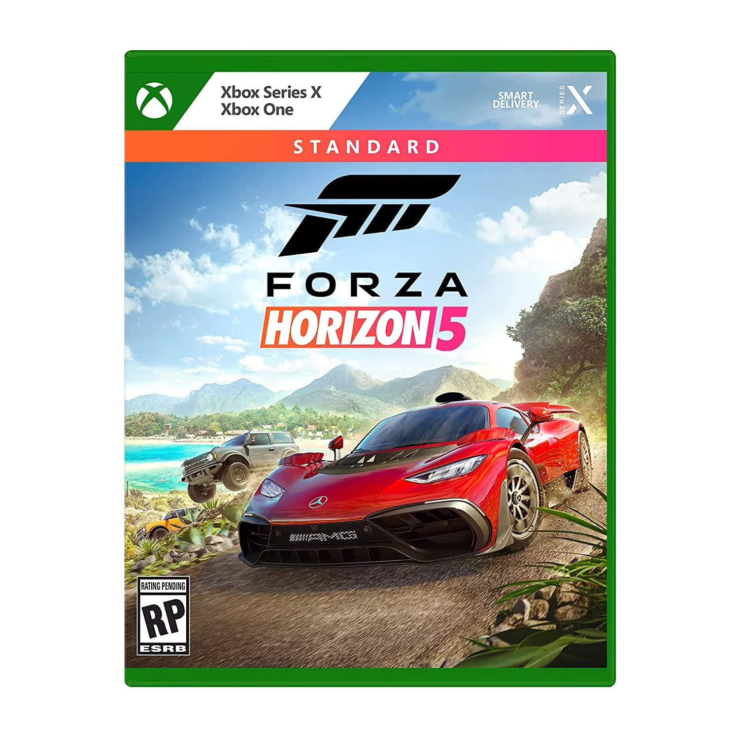 Microsoft Xbox Series X 1TB Video Game Console with Extra Wireless Controller - Electric Volt - Forza Horizon 5 Standard Edition and Microfiber Cleaning Cloth