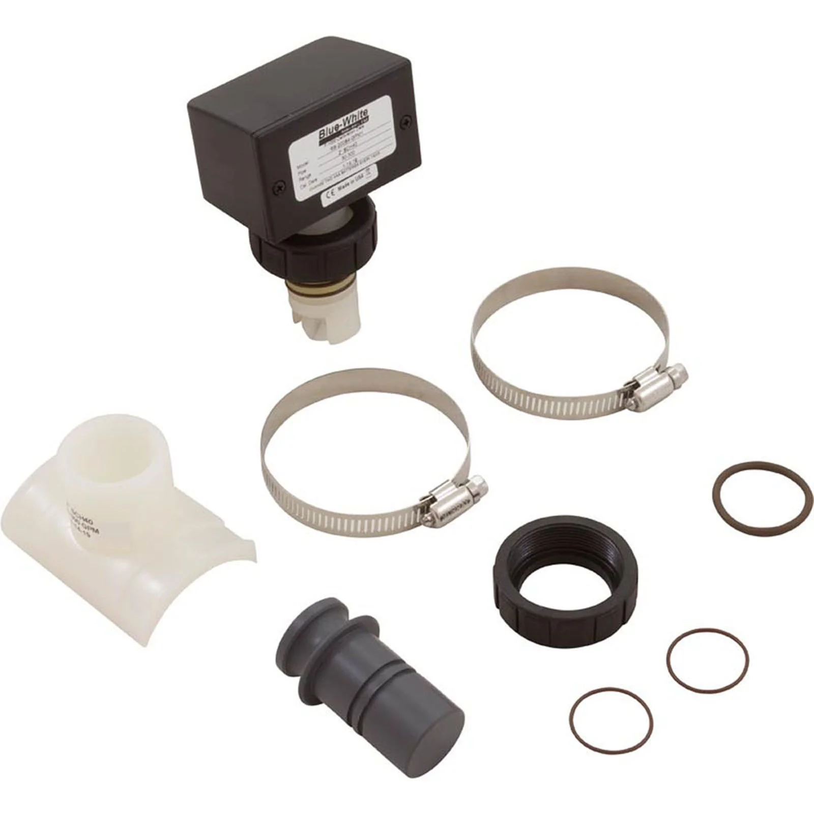 Flow Meter, Blue-White, F-1000, Digital, 2