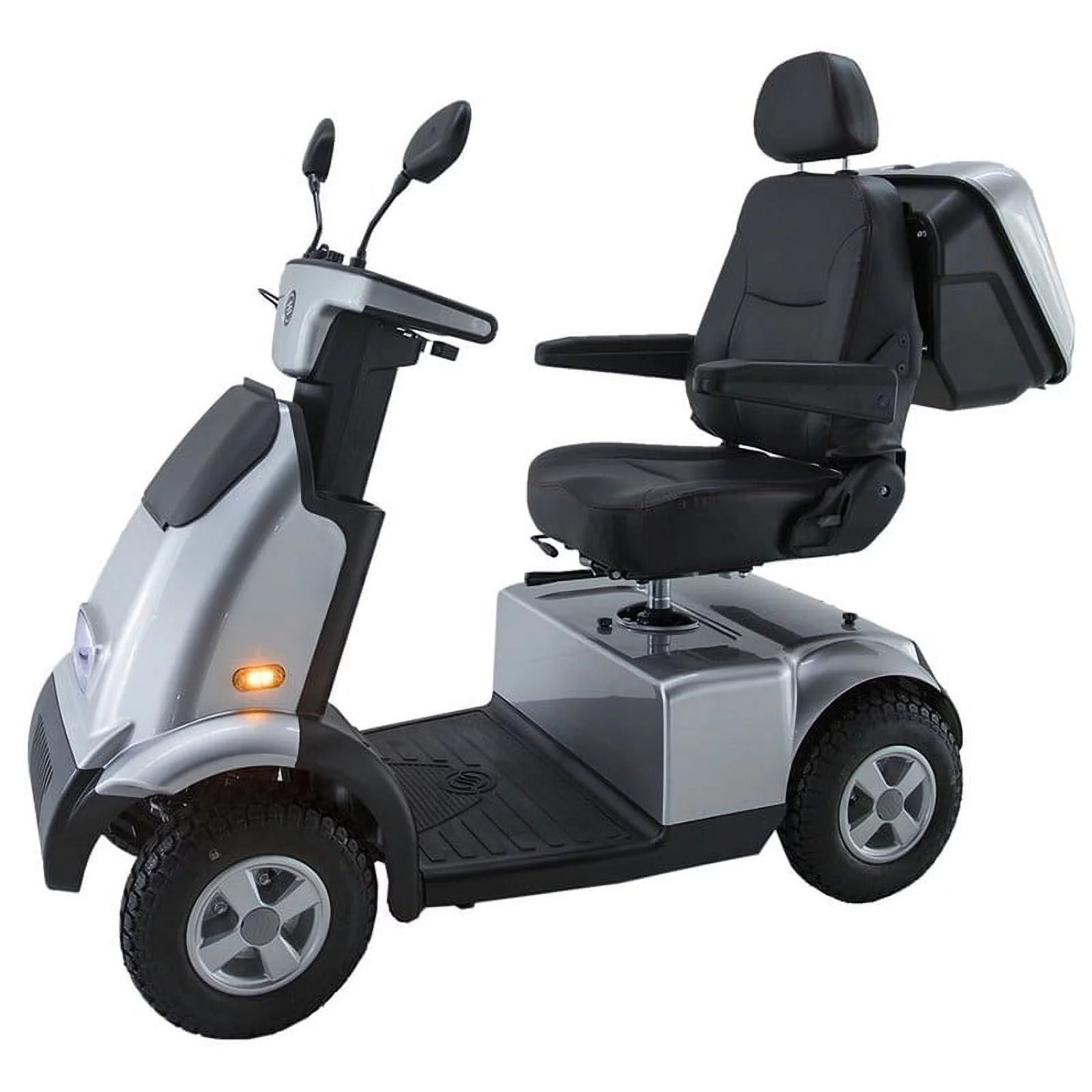 C4 High performance four wheel scooter by Afikim-Gray-20 inch wide