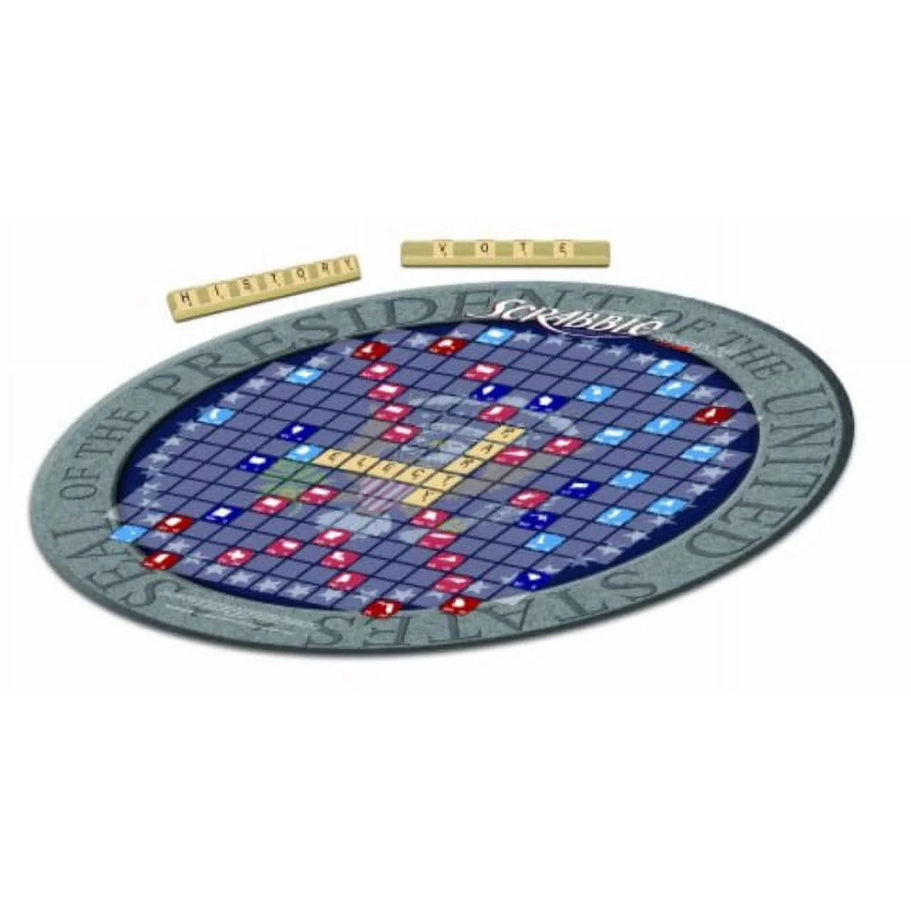 presidential scrabble board game by fundex