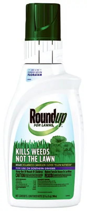 Roundup 32 OZ Concentrate Weed Killer For Use On Southern Grasses, Each