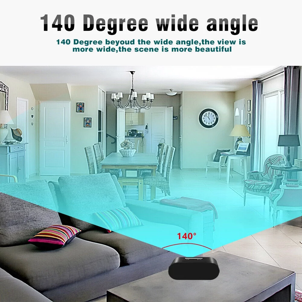 DFITO Camera HD 1080P Wifi Wireless Home Security Camera with Night Vision Security Alarm