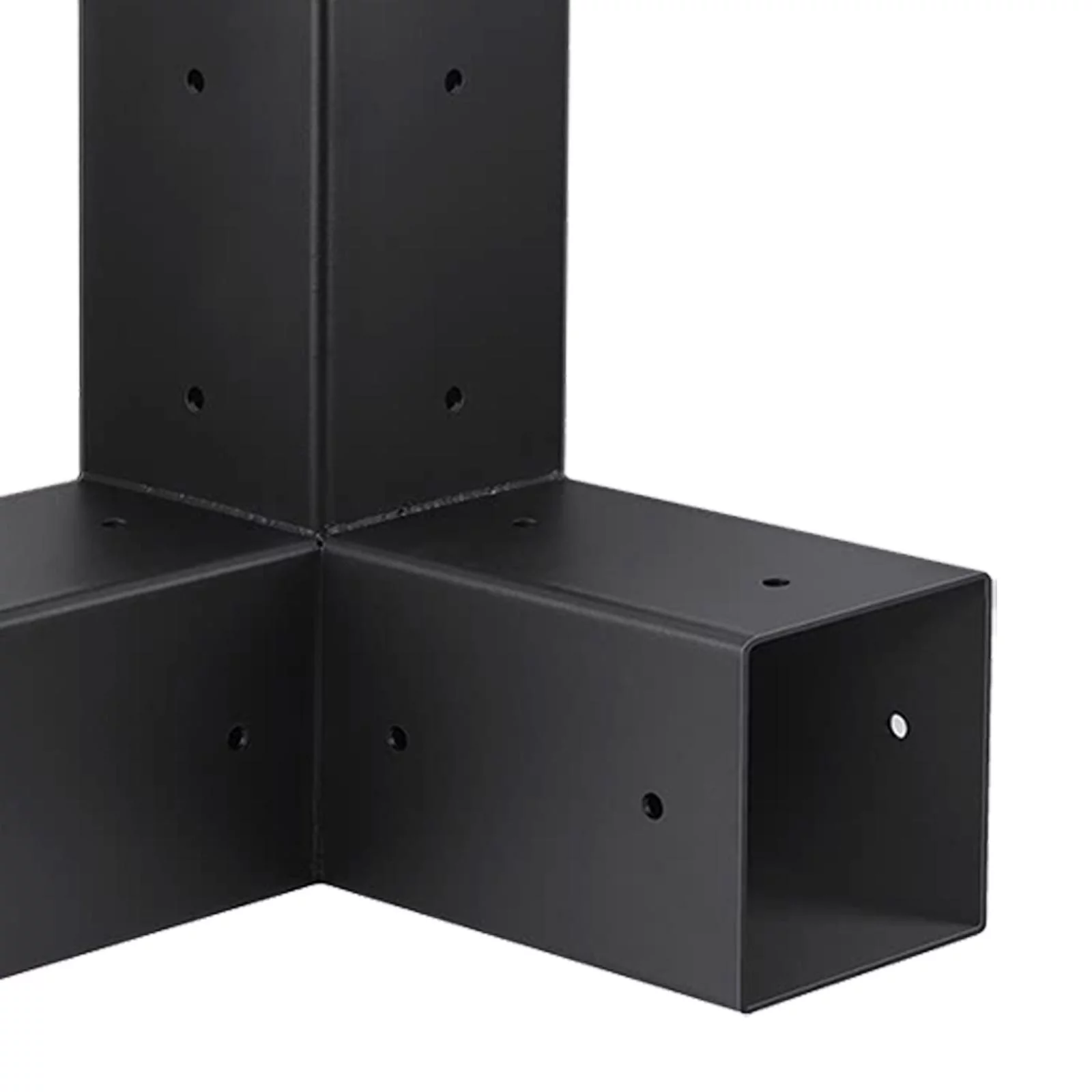 SunniMix 4 Pieces Pergola Brackets DIY Wooden Pergola Brackets Base DIY Elevated Wood