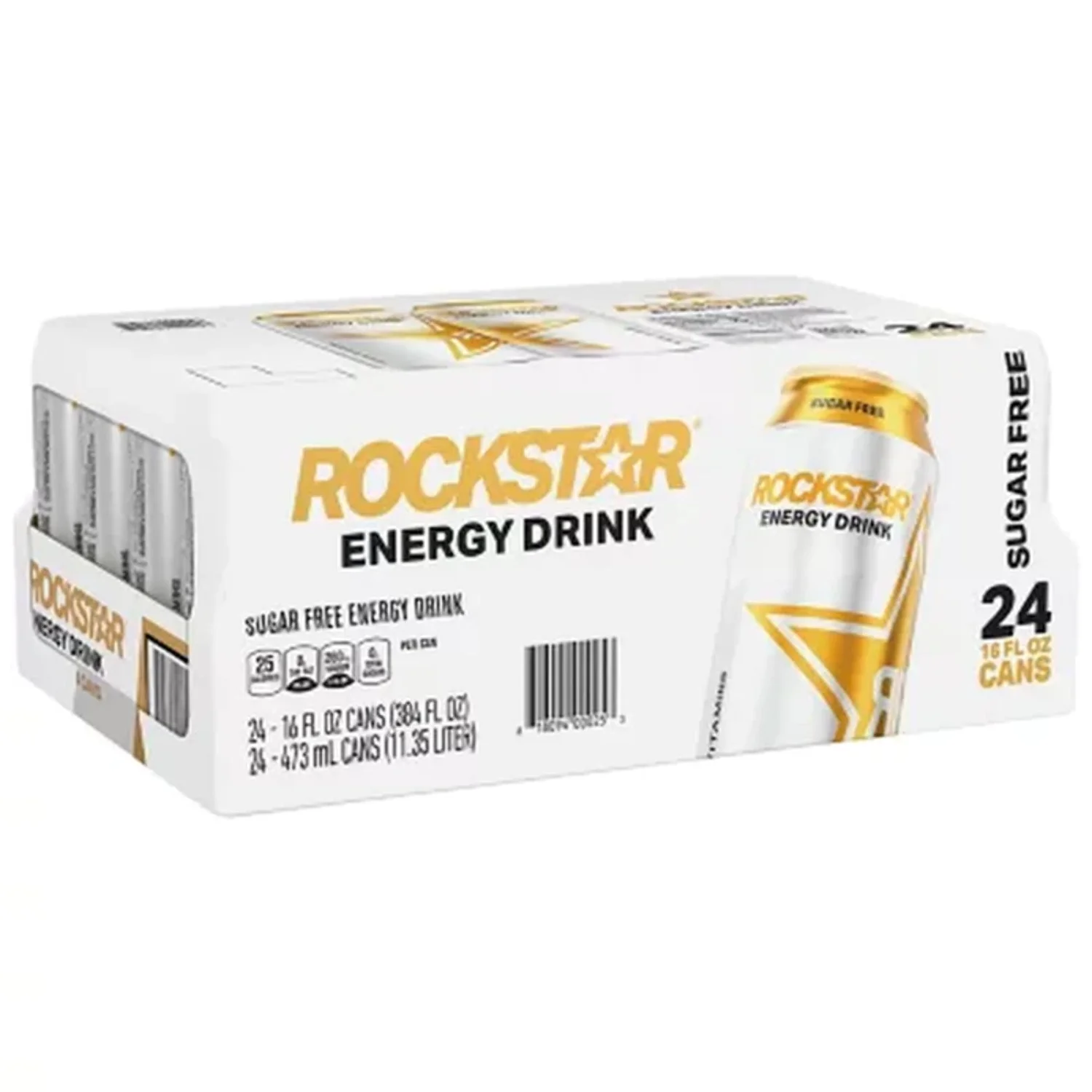 Rockstar Sugar Free Energy Drink (16 Fl. Oz., 24 Pk.)