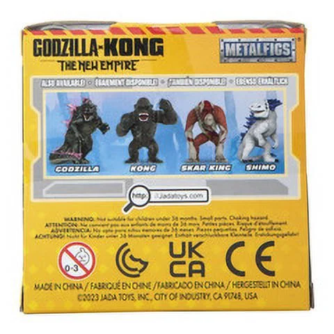 Godzilla x Kong The New Empire Godzilla Metalfigs Diecast Collectible Figure 2.5 in