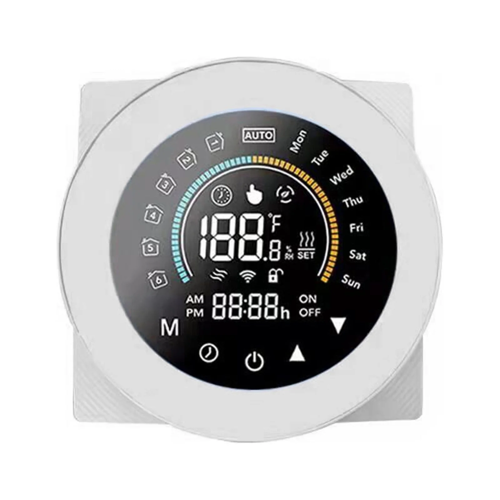 Anself eWelink for WaterGas Boiler Digital Controller Large LCD Display Touch Button Voice Control Compatible with Assistant & /XiaoduTencent XiaoweiDingDongTmall Genie