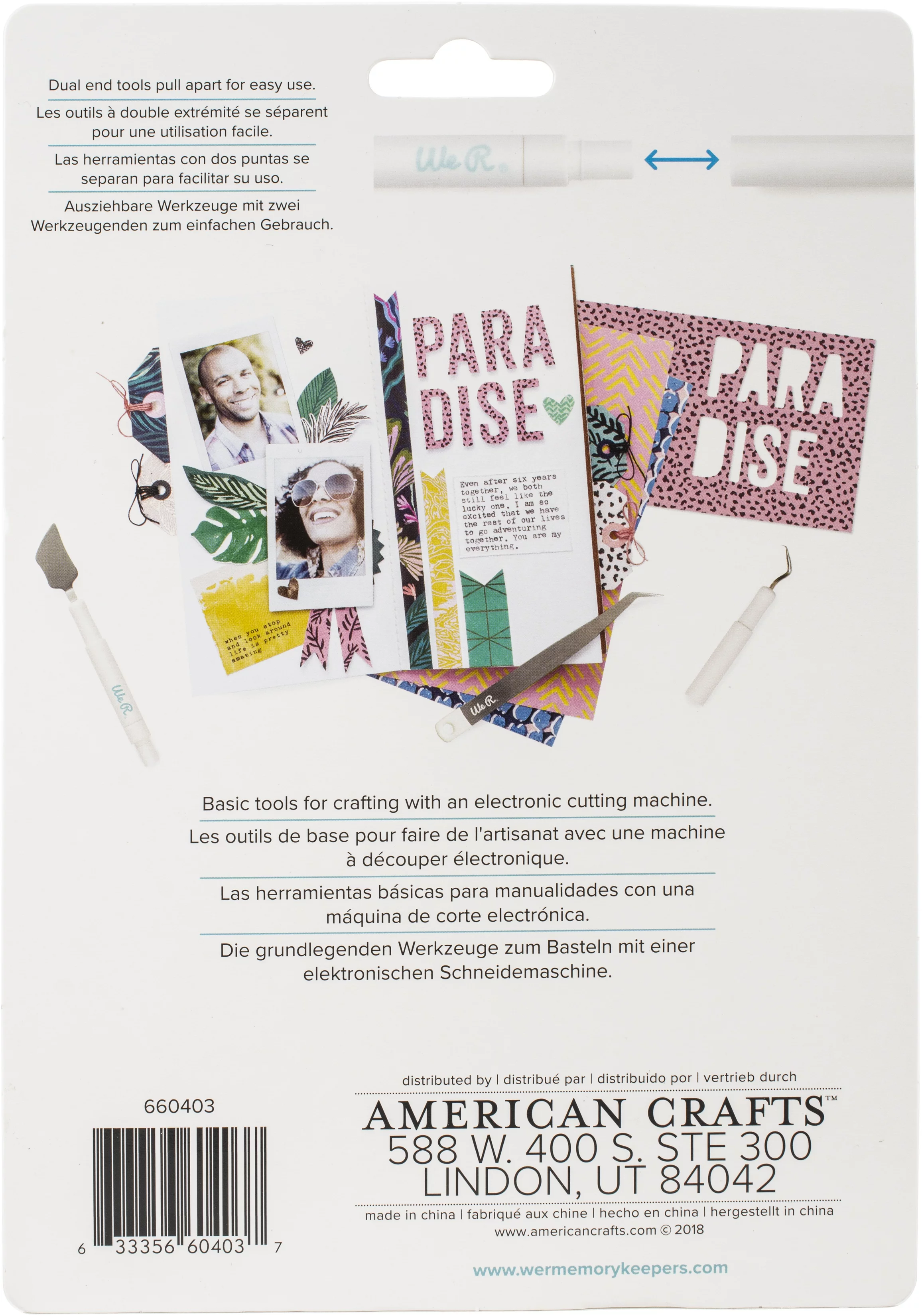 We R Memory Keepers Hand Tools Kit-