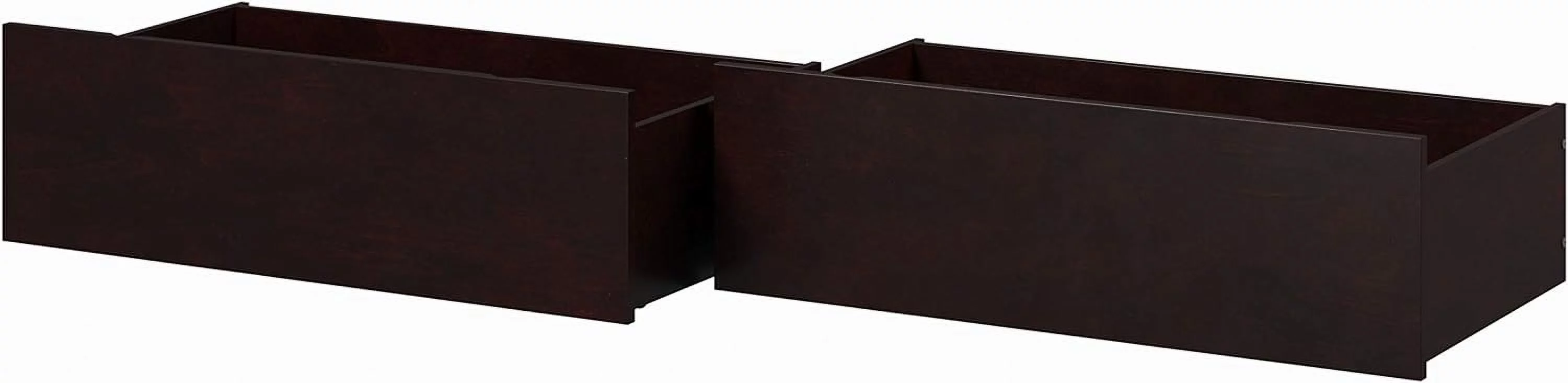 Under Bed Drawers (Set Of 2), /Full, Espresso