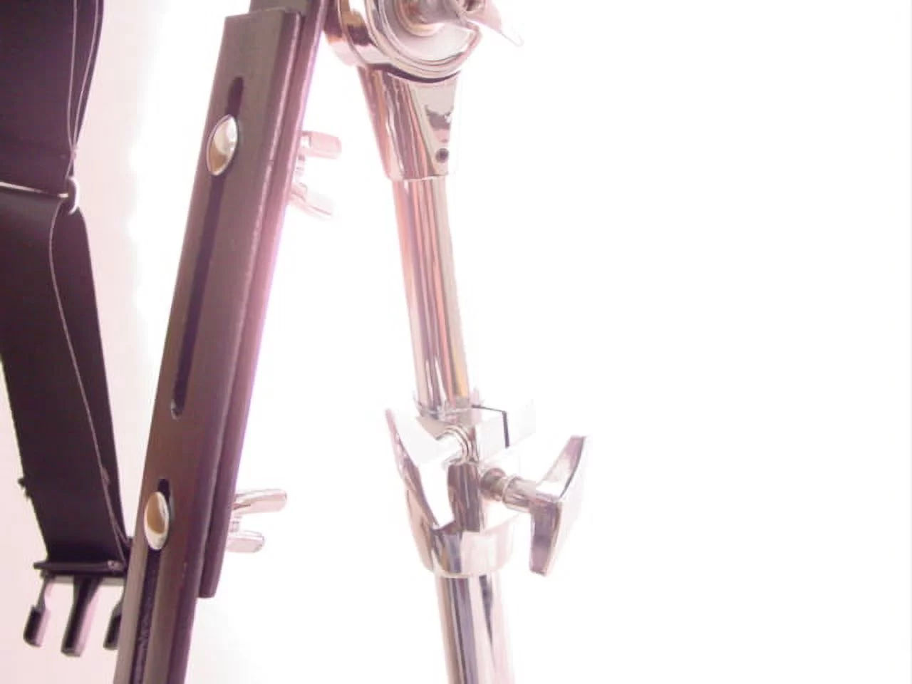 double braced djembe stand - pro drum gear chrome new!