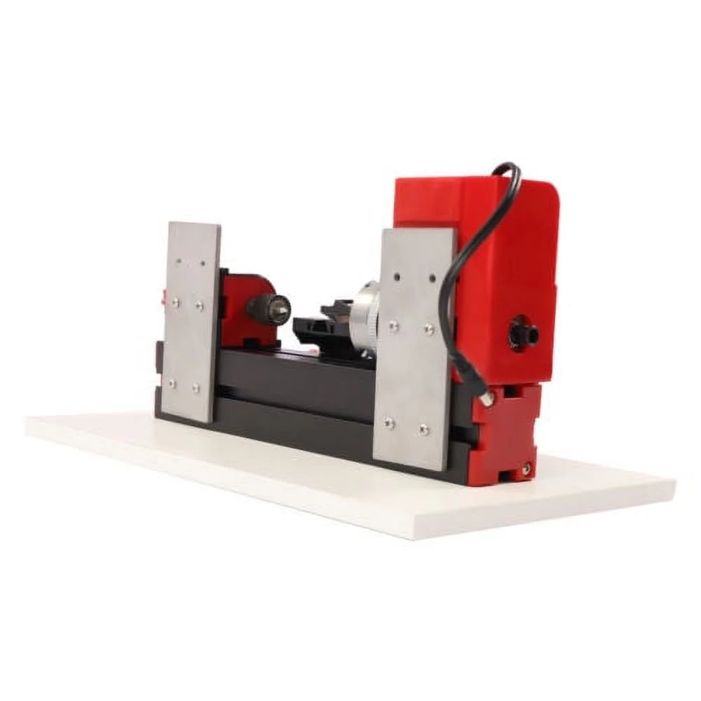 45x135mm Benchtop Mini Metal Lathe Cutting Machine For Wood Metal 12,000rpm