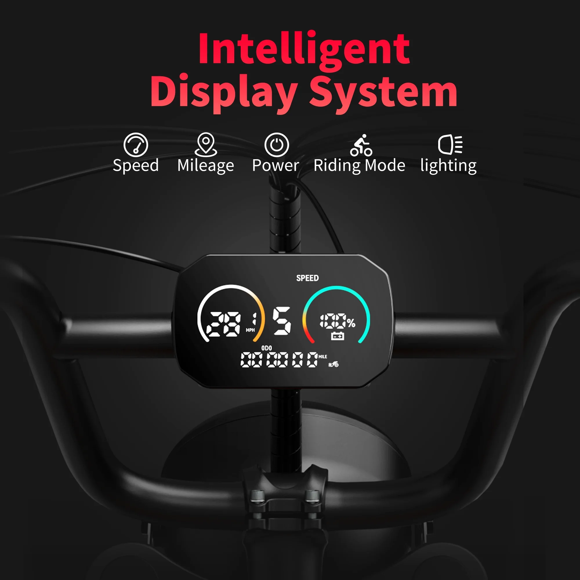 AMYET Electric Bike Adult E Bike E Bicycle Brown UL2849 48V/20Ah Dual Suspension 20