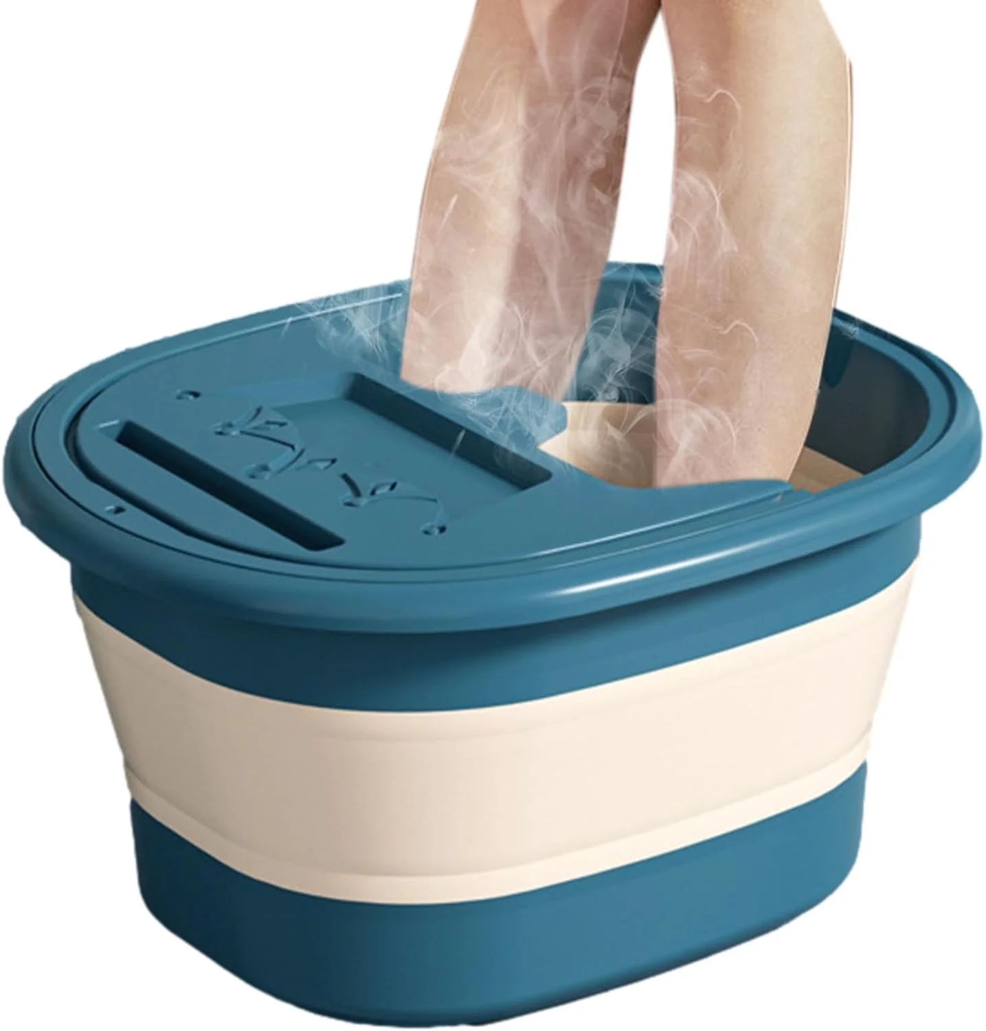 Foot Bucket for Soaking Feet,Portable Soak Tub with Massage Acupoint - Foot Bath Soak Tub with Heat Preservation to Relieve Discomfort