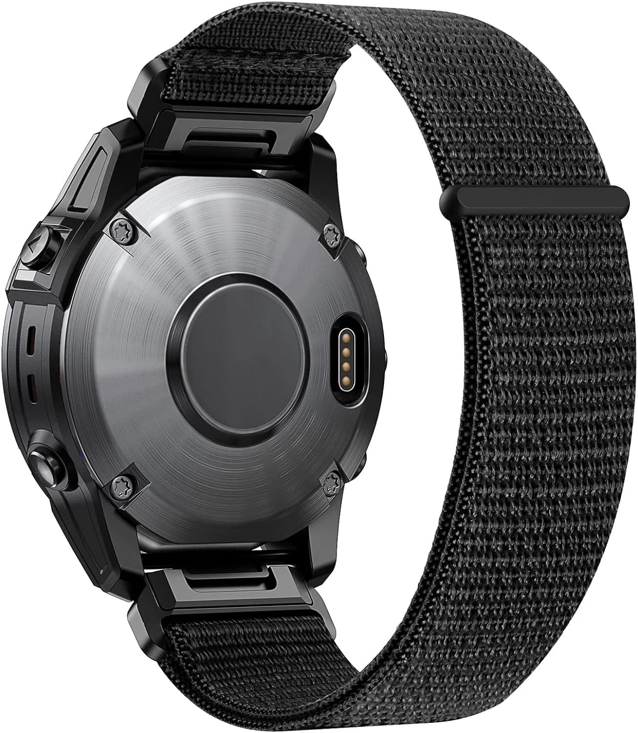 Nylon Velcro s Compatible with Fenix 7/Fenix 6/6 Pro/Fenix 5/5 Plus/Epix 2, 22mm Quick Easy Fit Nylon Watch