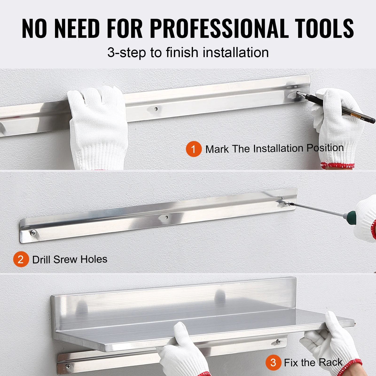 SKYSHALO Stainless Steel 16