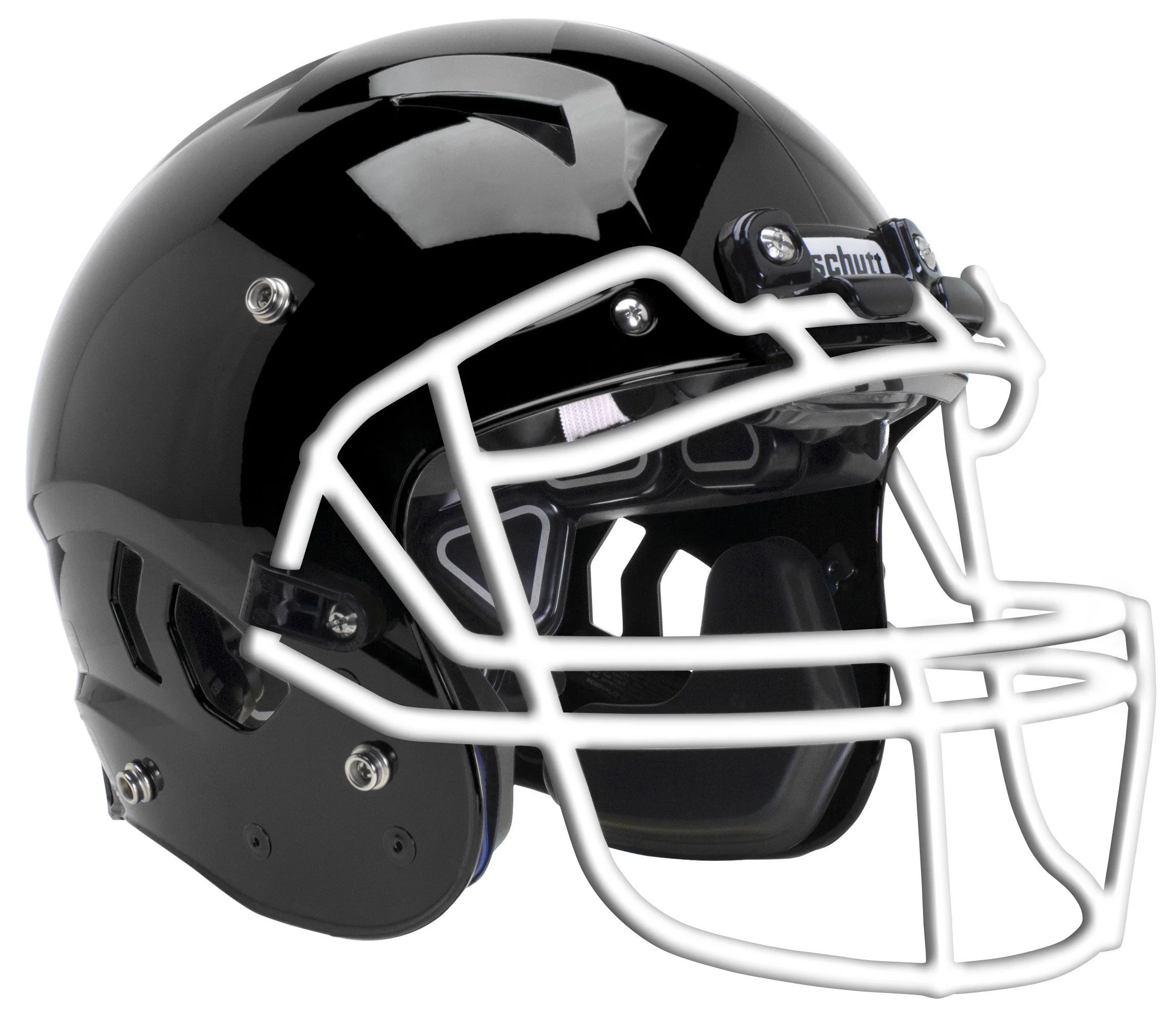 Schutt Vengeance A11 Youth Football Helmet w/Facemask (L, Cardinal, White V-ROPO-TRAD-YF)