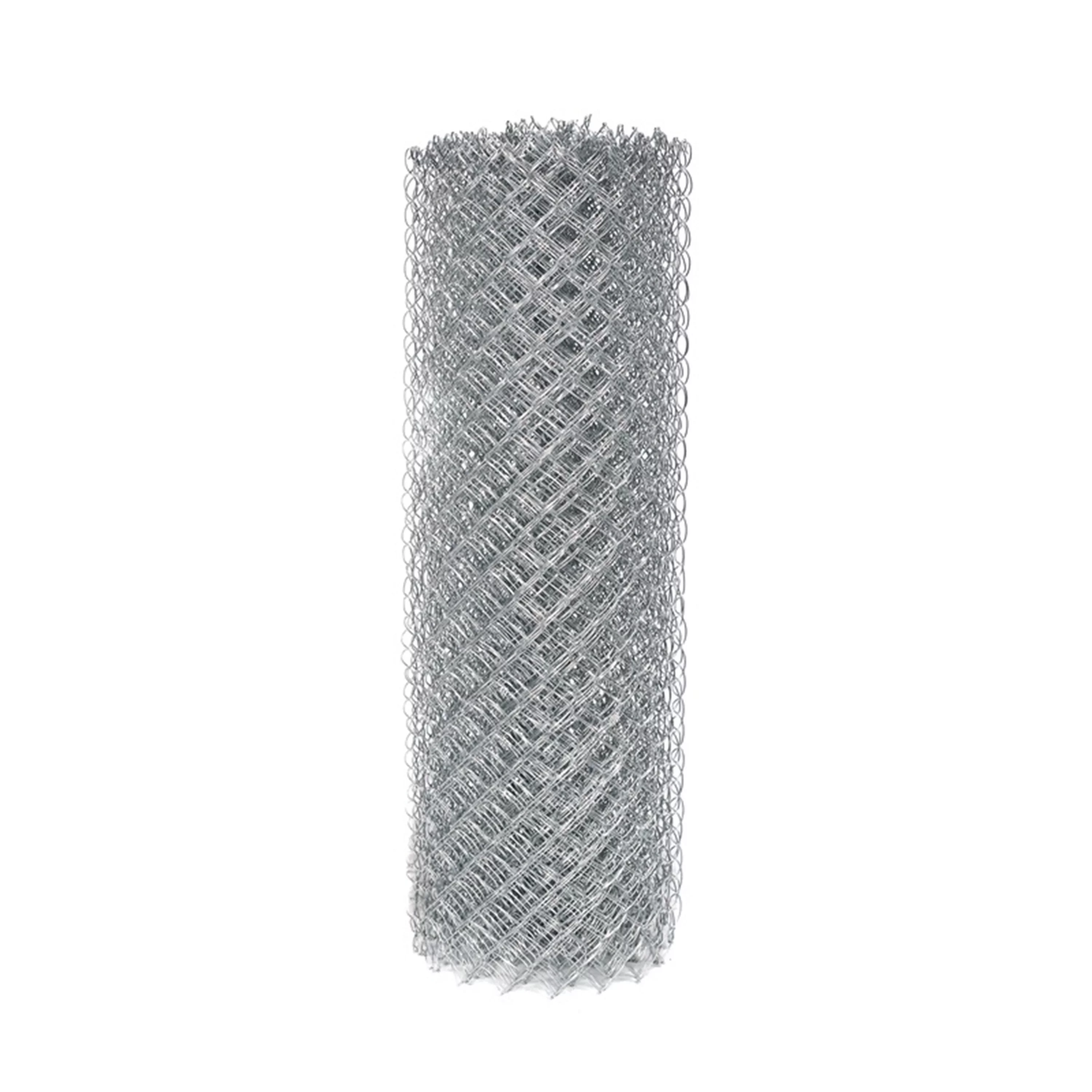 ALEKO Galvanized Steel 5 X 50 feet Complete Kit Chain Link Fence 11.5 AWG
