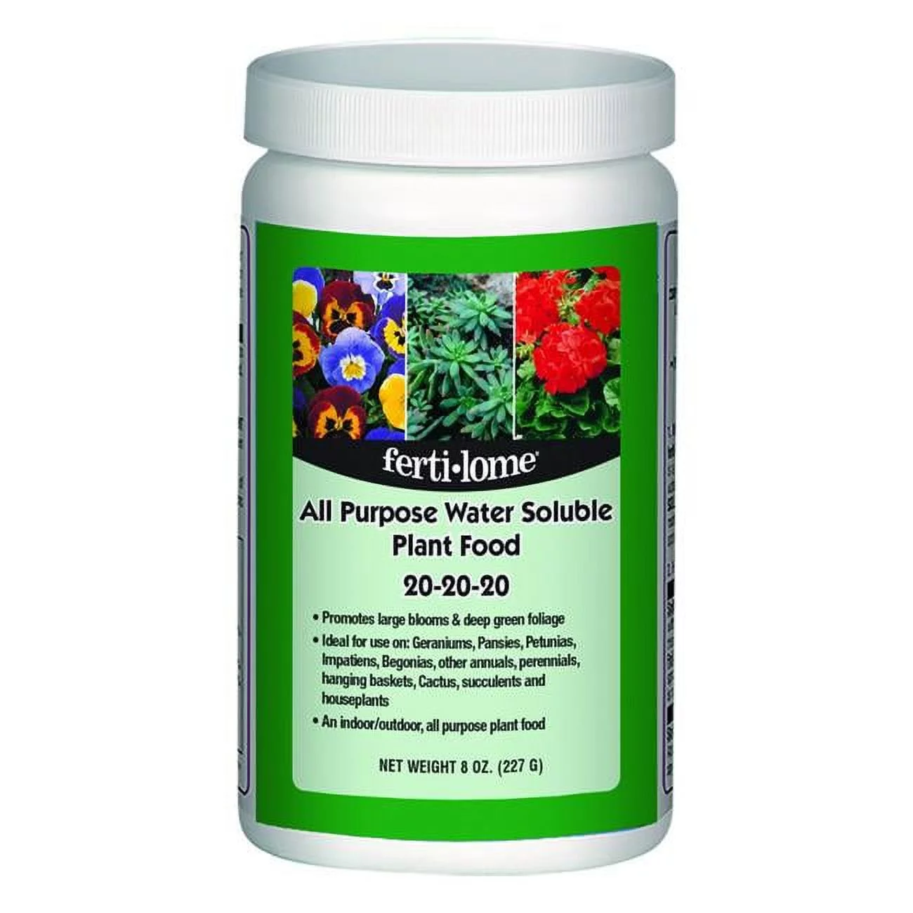 Fertilome  8 oz 20-20-20 All Purpose Water Soluble Plant Food