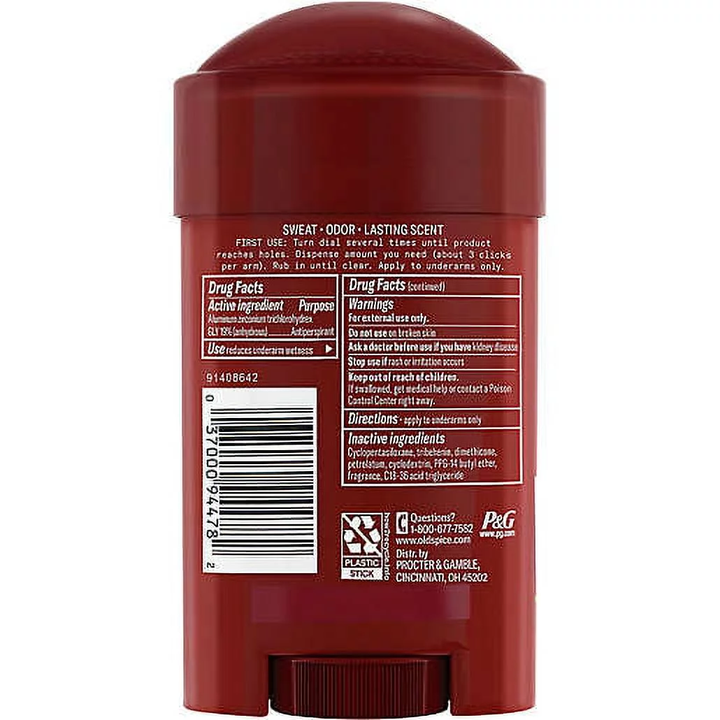 2 pack Old Spice Sweat Defense Anti-Perspirant Deodorant, Extra Fresh, 2.6 Oz