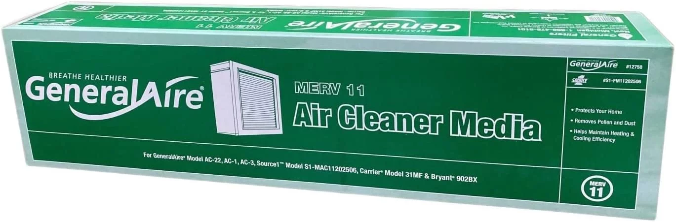 GeneralAire AC-1 Replacement Air Filters, 2-Pack