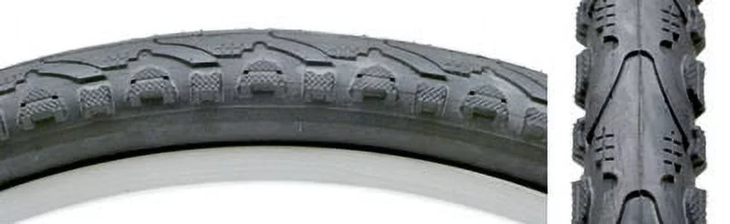 Sunlite Khan K935 26 x 1.95 Wire Bk/Blk Clincher Tire MTB Reflective No. ISO 559