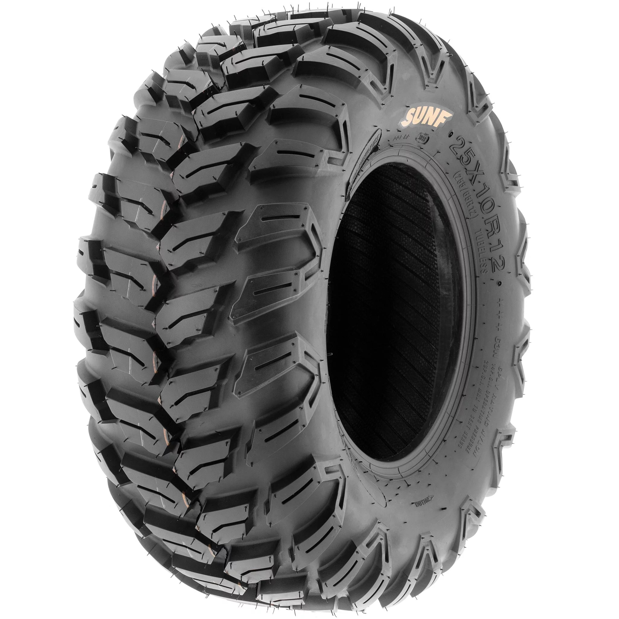 SunF ATV/UTV Tires A043 all-terrain off-road 6PR TL, 26x9R14, Set of 2
