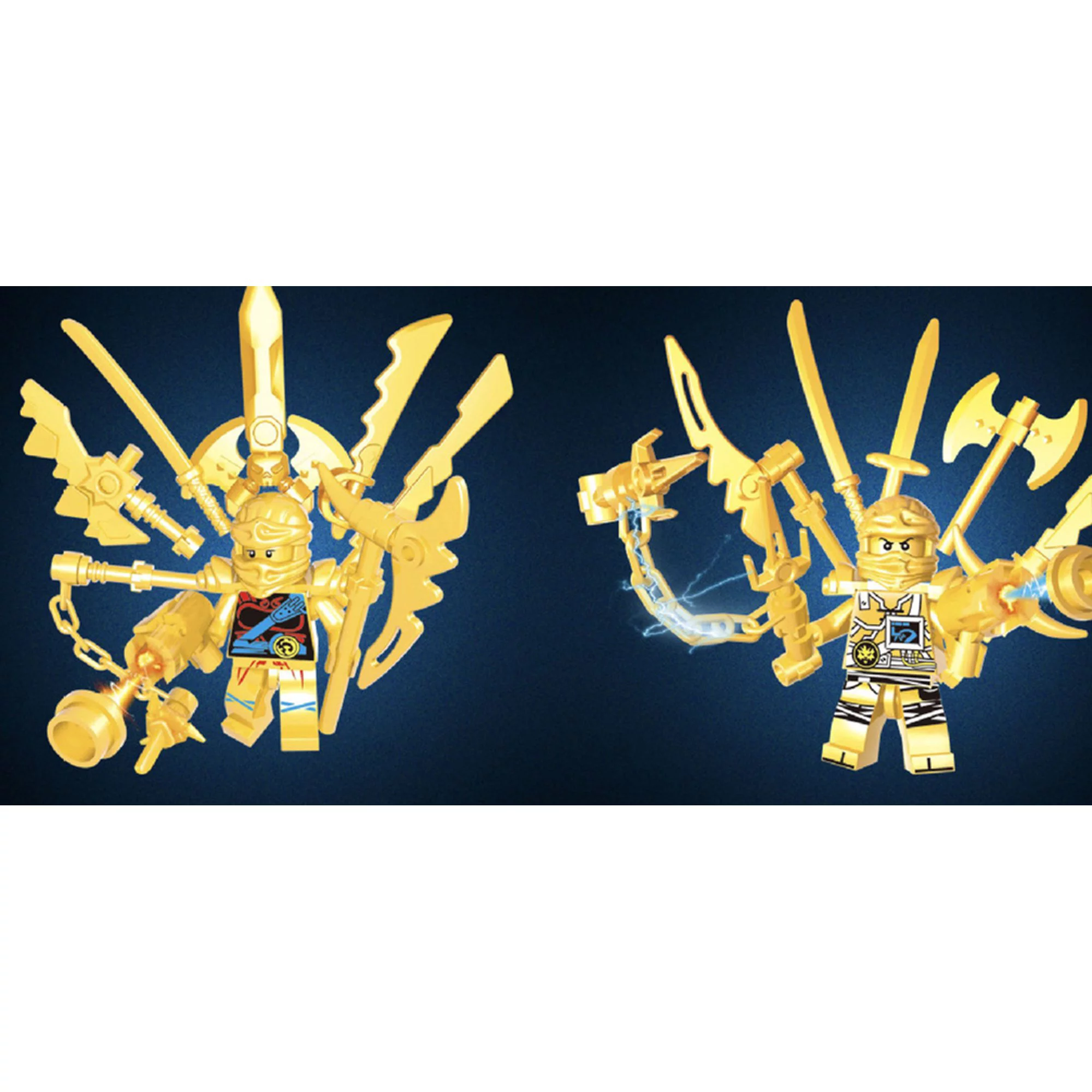 6 PCS Ninjago Action Figures Minifigures Building Blocks Toys Set,Collectible Anime Ninja Figure Fans Children Toy Good Gift for Boys and Girls