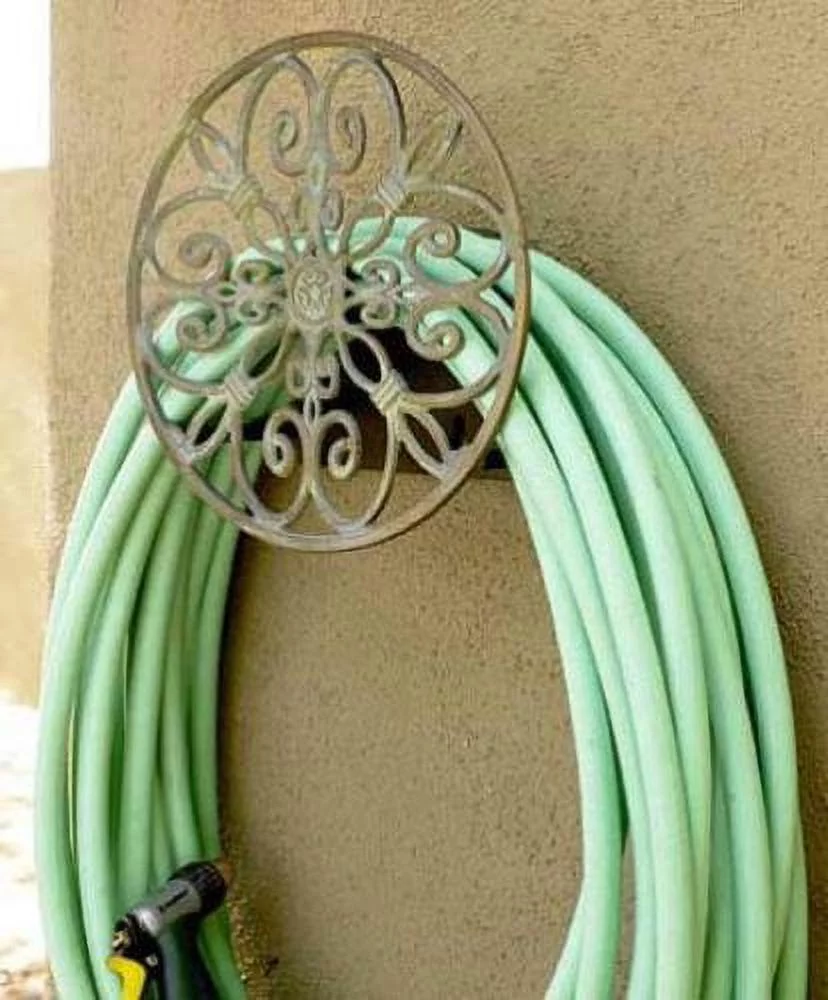 Liberty Garden LBG-N-670 Decorative Hose Wall Mount Butler for 125' of 6.5